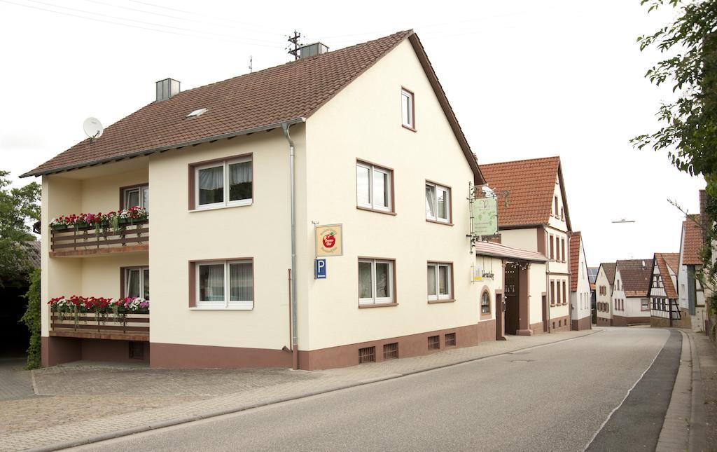 Weingut Und Gastehaus Vongerichten Oberhausen  Exterior foto